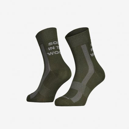 Cyklistické ponožky Maloja SternmoosM - zelené (Velikost 43-46)