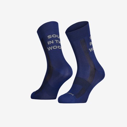 Cyklistické ponožky Maloja SternmoosM - modré (Velikost 43-46)