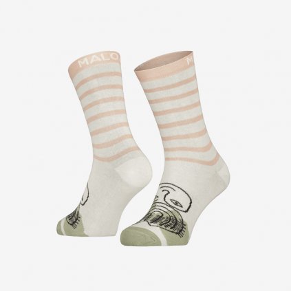 Dámské ponožky Maloja CarnationM - Růžové (Velikost 36-38)