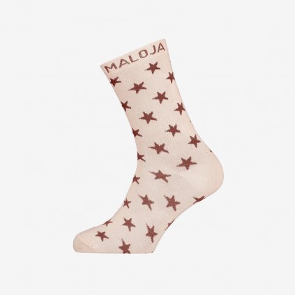 Dámské ponožky Maloja HedenbraunelleM - Růžové (Velikost 39-42)