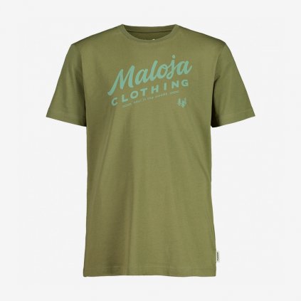 Pánské tričko Maloja EichelhäherM - Zelené (Velikost XL)