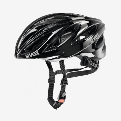 Cyklistická helma Uvex Boss Race - Černá (Velikost 55-60)