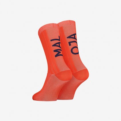 Cyklistické ponožky Maloja PushbikersM Aerosocks - Oranžové (Velikost 43-46)