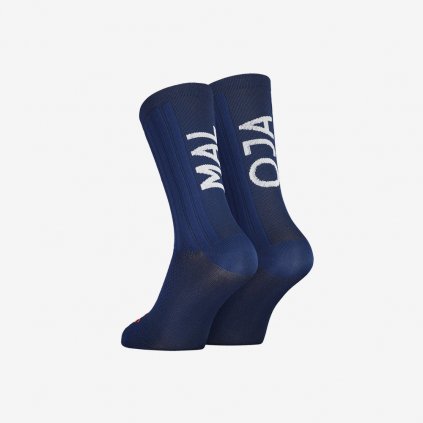 Cyklistické ponožky Maloja PushbikersM Aerosocks - Modré (Velikost 43-46)