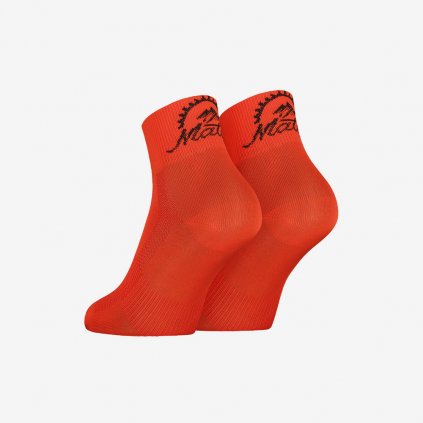 Cyklistické ponožky Maloja LuganaM - Oranžové (Velikost 43-46)