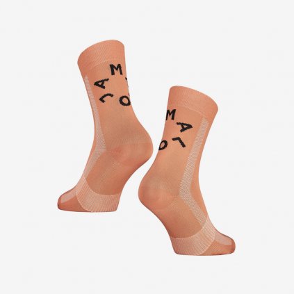 Cyklistické ponožky Maloja MantuaM - Růžové (Velikost 43-46)
