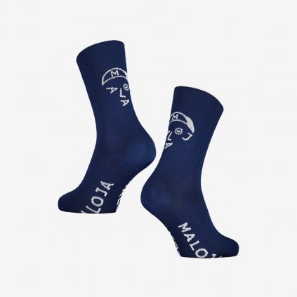 Cyklistické ponožky Maloja PaviaM - Modré (Velikost 43-46)