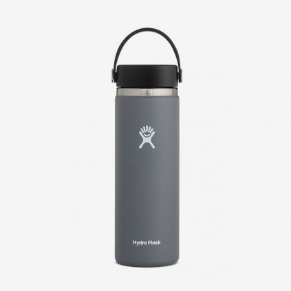 Láhev Hydro Flask 20 OZ Wide Flex Cap - Šedá