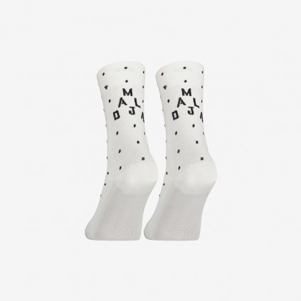 Cyklistické ponožky Maloja SijuM. - Bílé (Velikost 39-42)