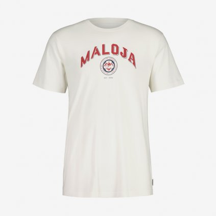 Pánské tričko Maloja MatonaM. - Bílé (Velikost XL)