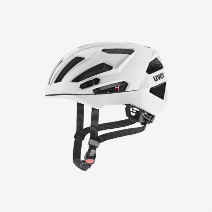 Cyklistická helma Uvex Gravel X - Bílá (Velikost 56-61)