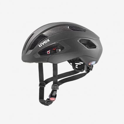 Cyklistická helma Uvex Rise CC - Černá (Velikost 56-59)