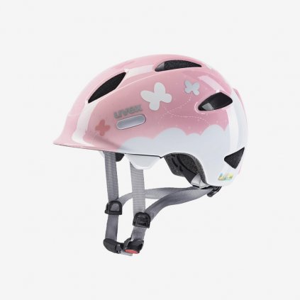 Dětská cyklistická helma Uvex Oyo - Růžová (Velikost 50-54)