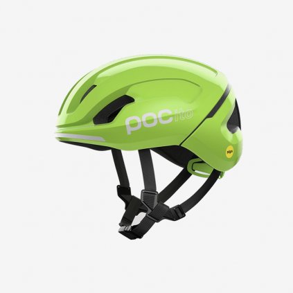 Dětská cyklistická helma POCito Omne MIPS - Zelená (Velikost XS(48-52))
