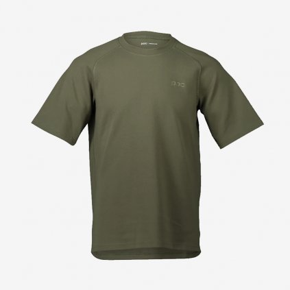 Pánské tričko POC Poise Tee - Zelené (Velikost S)
