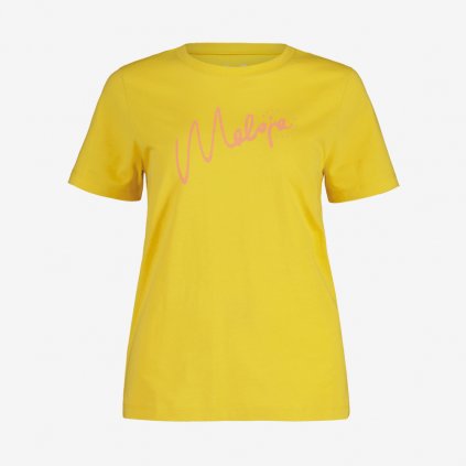Dámské tričko Maloja ElvasM. - Žluté (Velikost XS)