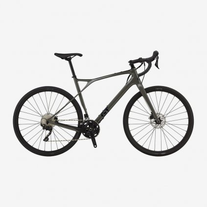 Gravel kolo GT Grade Carbon Elite - Šedé