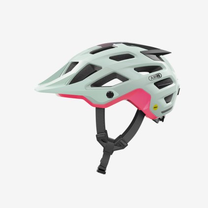 Cyklistická helma ABUS Moventor 2.0 MIPS - Mintová (Velikost L(57-61))