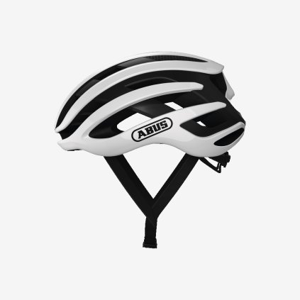 Cyklistická helma ABUS AirBreaker - Bílá (Velikost L(59-61))