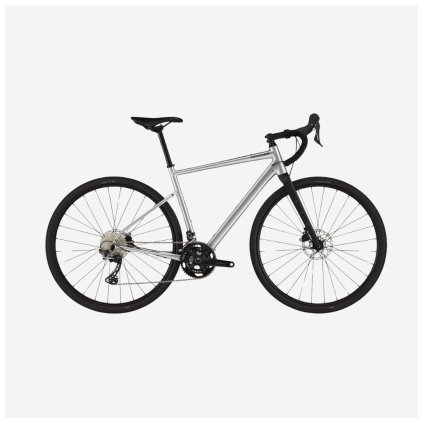 Gravel kolo Cannondale Topstone 1 - Stříbrné