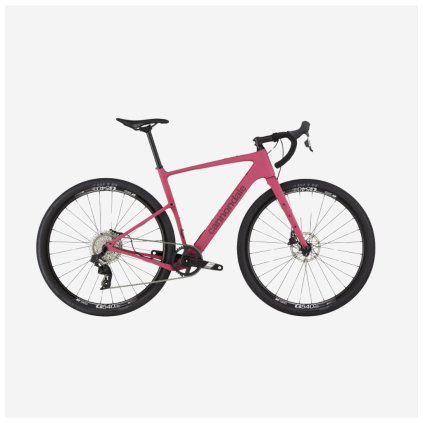 Gravel kolo Cannondale Topstone Carbon Apex AXS - Růžové
