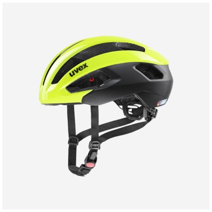 Cyklistická helma Uvex Rise CC - Žlutočerná