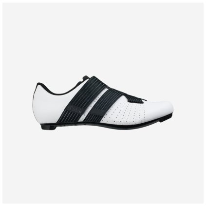 Silniční tretry Fizik Tempo Powerstrap R5 - Bílé