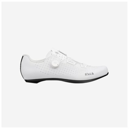 Silniční tretry Fizik Tempo Decos Carbon - Bílé