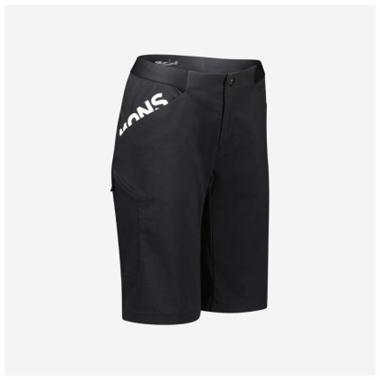 Dámské kraťasy Mons Royale Diversion Merino Trail Shorts - Černé