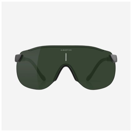 Cyklistické brýle Alba Optics Stratos VZUM Leaf - Černé