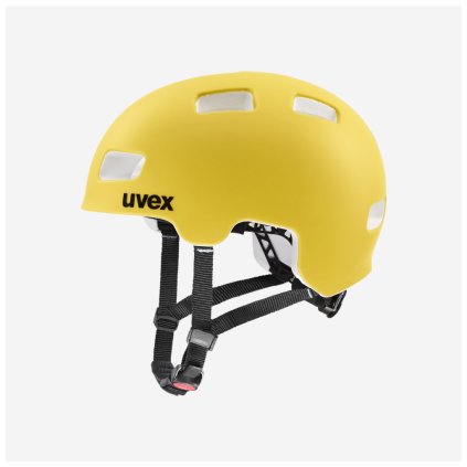 Dětská cyklistická helma Uvex HLMT 4 CC - Žlutá