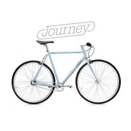 Městské kolo Finna Journey - Bleděmodré