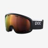 Lyžařské brýle POC Fovea Mid Clarity - Černé/Oranžové sklo (Velikost OS)