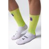 Cyklistické ponožky GOBIK Vortex 2.0 High Key - Limetkové