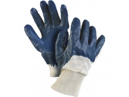Povrstvené rukavice JOKI, máčené v nitrilu vel. 10