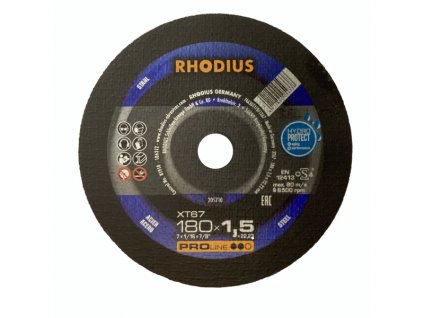 Řezný kotouč RHODIUS 180x1,5x22 XT67 PROline, ocel