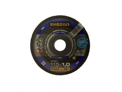 Řezný kotouč RHODIUS 115x1,0x22 XT67 PROline, ocel