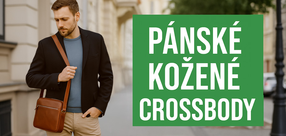 Kožené tašky pro muže