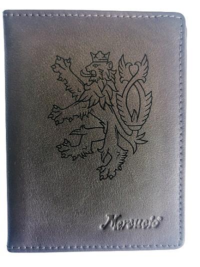 Kožená dokladovka D1