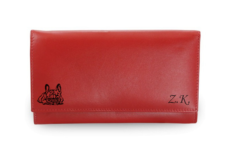 Červená dámská peněženka Zoe