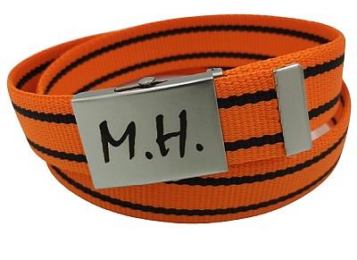 Textilní opasek oranžový HW