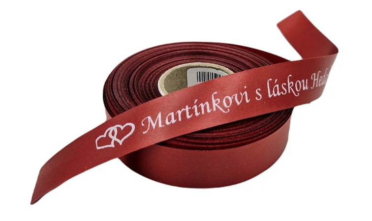 Dárková stuha s přáním
