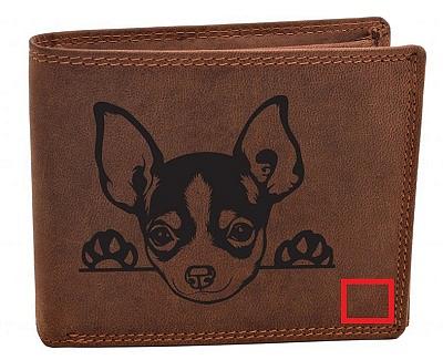 Peněženka Samir motiv čivava