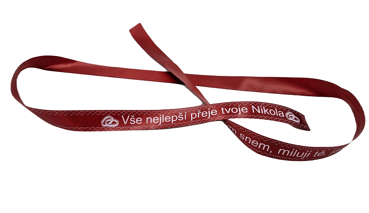 Dárková stuha s přáním