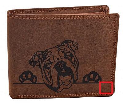 Peněženka Samir motiv Anglický buldok