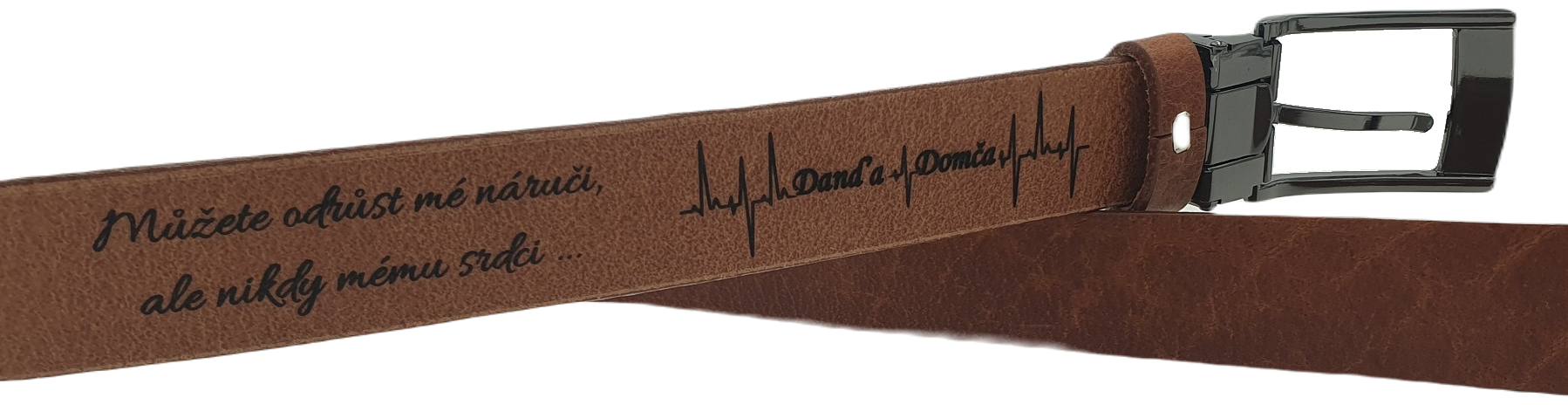 Pánský kožený opasek Delphi