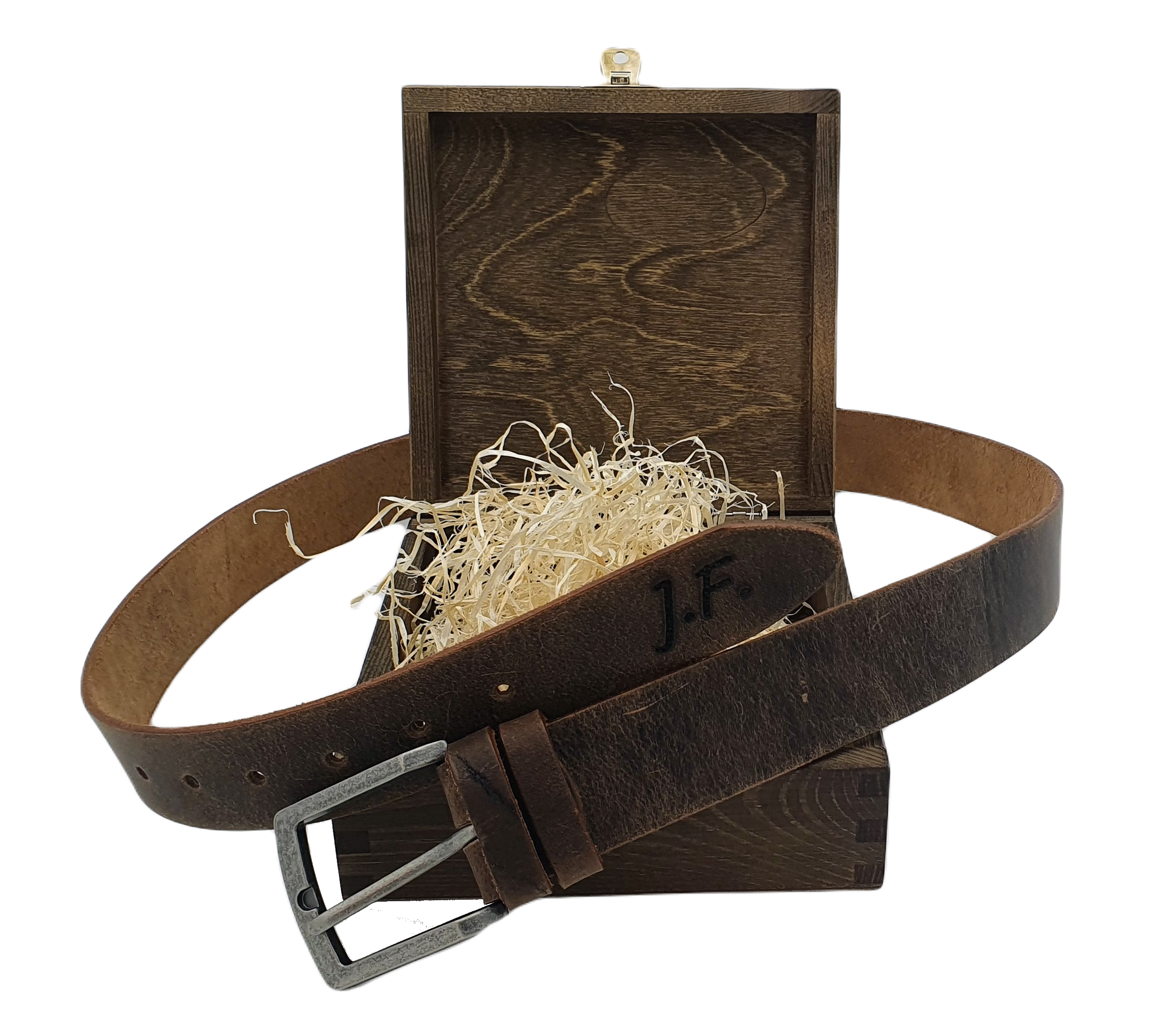 Kožený pánský opasek Malaga