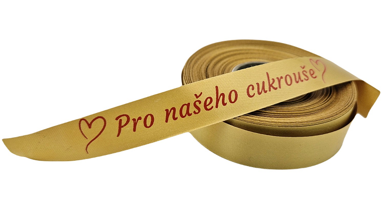 Dárková stuha s přáním