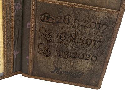 Kožená dokladovka Gustav