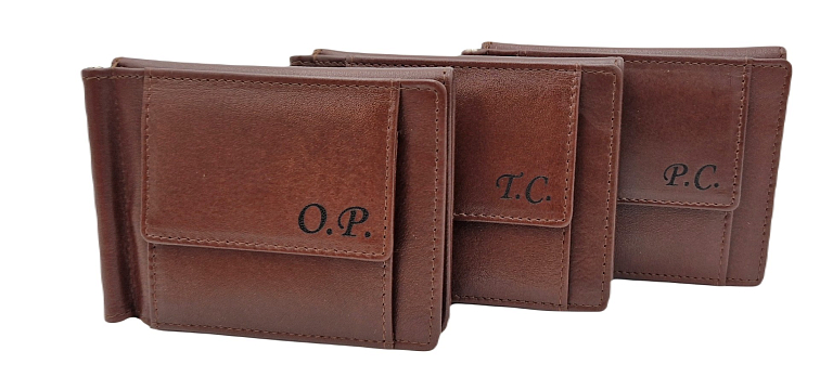 Kožená peněženka dolarovka A10